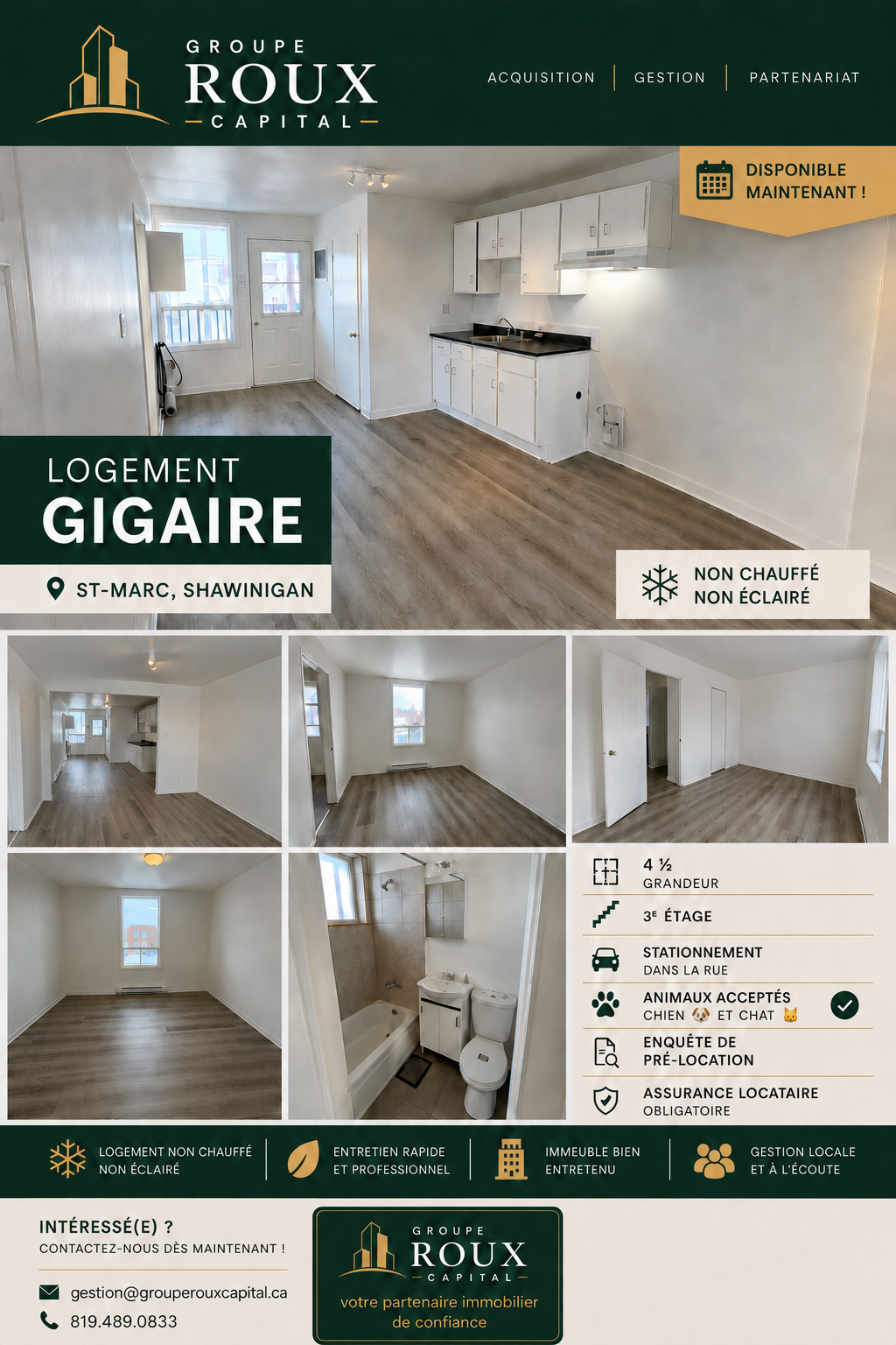 Annonce d’une page — Gigaire